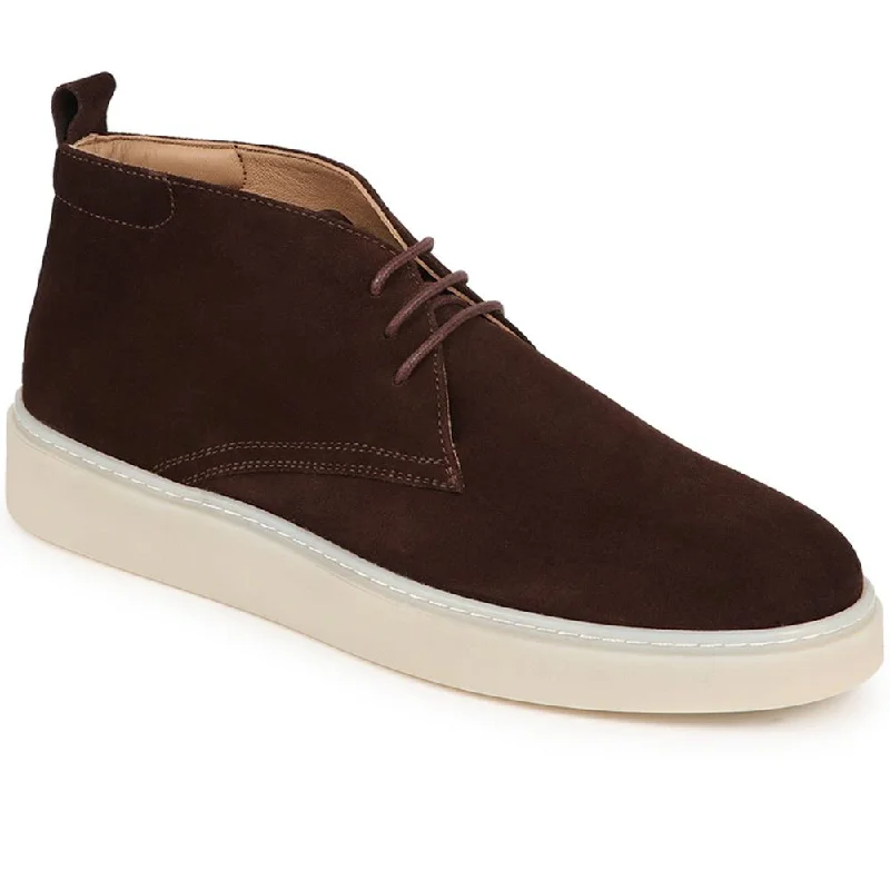 Dark Brown Suede