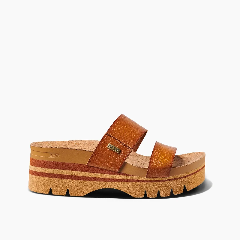 Women's Ankle - Strap Sandals with a Block Heel in Red for a Sophisticated Style Women's Ankle - Strap Sandals with a Block Heel in Red for a Sophisticated Style Sustainable Women's Recycled Material Sandals in Beige for Eco - Conscious ShoppersCushion Vista Higher