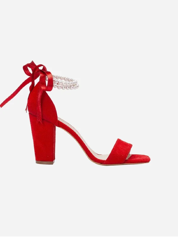 Women's Sandals with a Floral - Printed Upper in Pink for a Feminine Spring Look Women's Sandals with a Floral - Printed Upper in Pink for a Feminine Spring Look Women's Cork - Soled Espadrille Sandals with a Rope - Trimmed Upper in Navy for a Summer VibeMelissa Vegan Suede Pearl Heeled Sandals | Red Women's Sandals with a Floral - Printed Upper in Pink for a Feminine Spring Look Women's Sandals with a Floral - Printed Upper in Pink for a Feminine Spring Look Women's Cork - Soled Espadrille Sandals with a Rope - Trimmed Upper in Navy for a Summer VibeMelissa Vegan Suede Pearl Heeled Sandals | Red