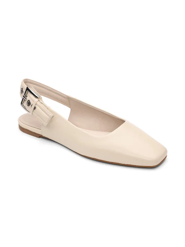 Women's Memory Foam Insole Ballet Flats in Pink for Extra Comfort Kitchy Slingback Flat Eco Natural Women's Memory Foam Insole Ballet Flats in Pink for Extra Comfort Kitchy Slingback Flat Eco Natural