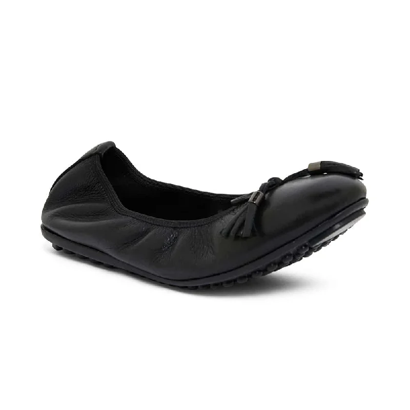Women's Geometric - Patterned Ballet Flats in Multicolor for a Fashion - Forward Look Prima Flat in Black Leather Women's Geometric - Patterned Ballet Flats in Multicolor for a Fashion - Forward Look Prima Flat in Black Leather