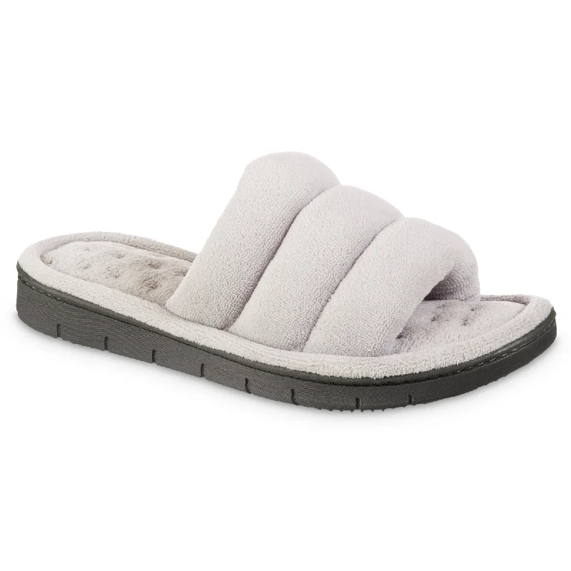 Women's Microterry Aster Slide with Enhanced Heel Cushion