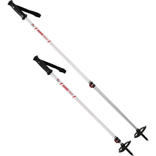 Dynalock Trail Poles White