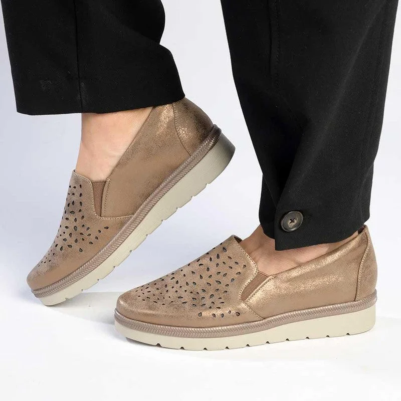Soft Style By Hush Puppies - Soft Julisa Sneaker - Bronze