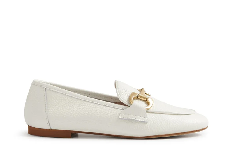 White leather