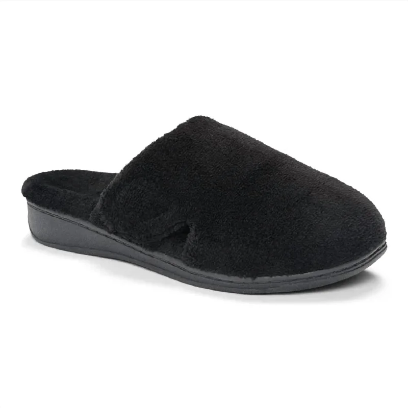 Women's Gemma Slippers - Medium In Black