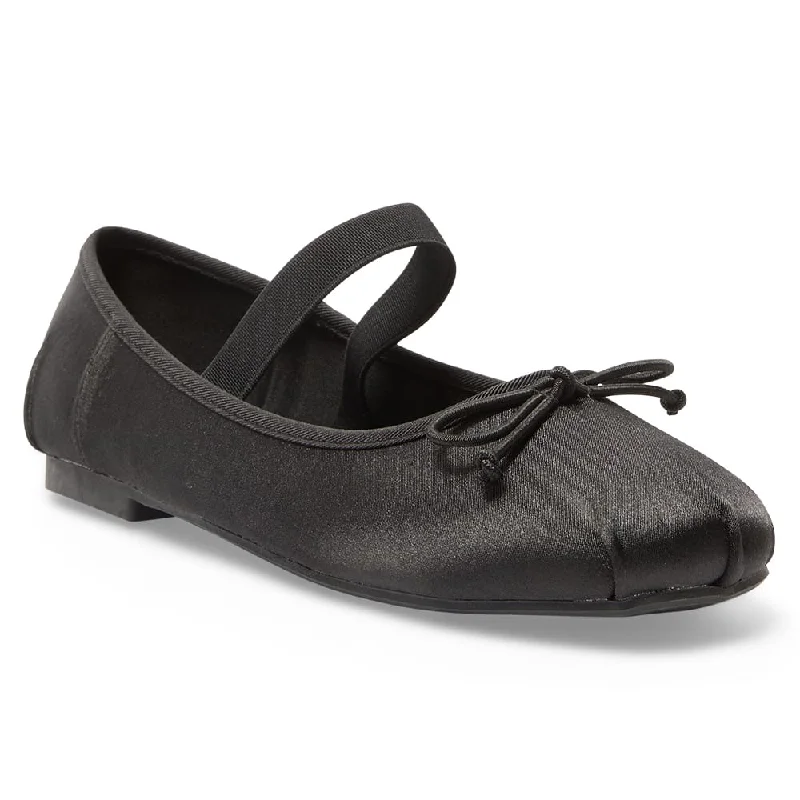 Women's Geometric - Patterned Ballet Flats in Multicolor for a Fashion - Forward Look Rose Flat in Black Satin Women's Geometric - Patterned Ballet Flats in Multicolor for a Fashion - Forward Look Rose Flat in Black Satin