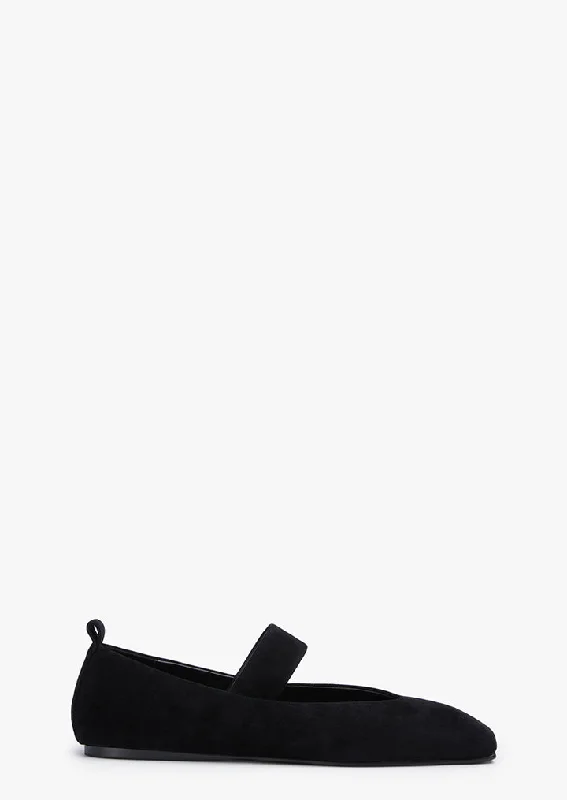 Women's Embroidered Floral Pattern Ballet Flats in White for a Spring - Inspired Outfit Hawaii Black Suede Women's Embroidered Floral Pattern Ballet Flats in White for a Spring - Inspired Outfit Hawaii Black Suede