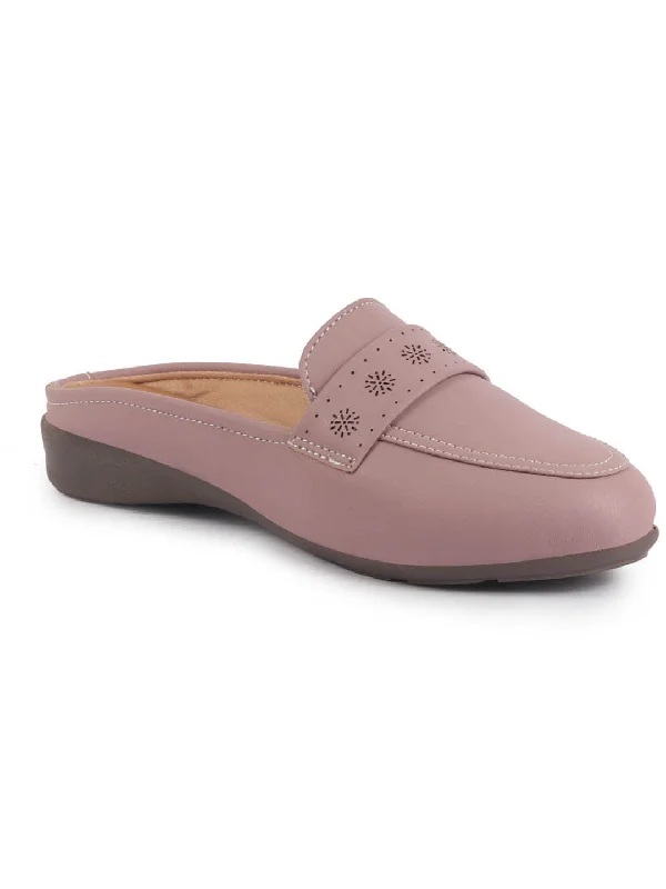 Women Perforated Strap Mule Wedge Formal Moccasin Casual Slip On Backopen Loafers Work Office Wear Shoes Women Perforated Strap Mule Wedge Formal Moccasin Casual Slip On Backopen Loafers Work Office Wear Shoes