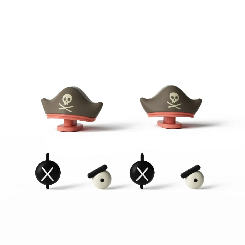 Pirate Fins and Eyes for Sharkicks Pro