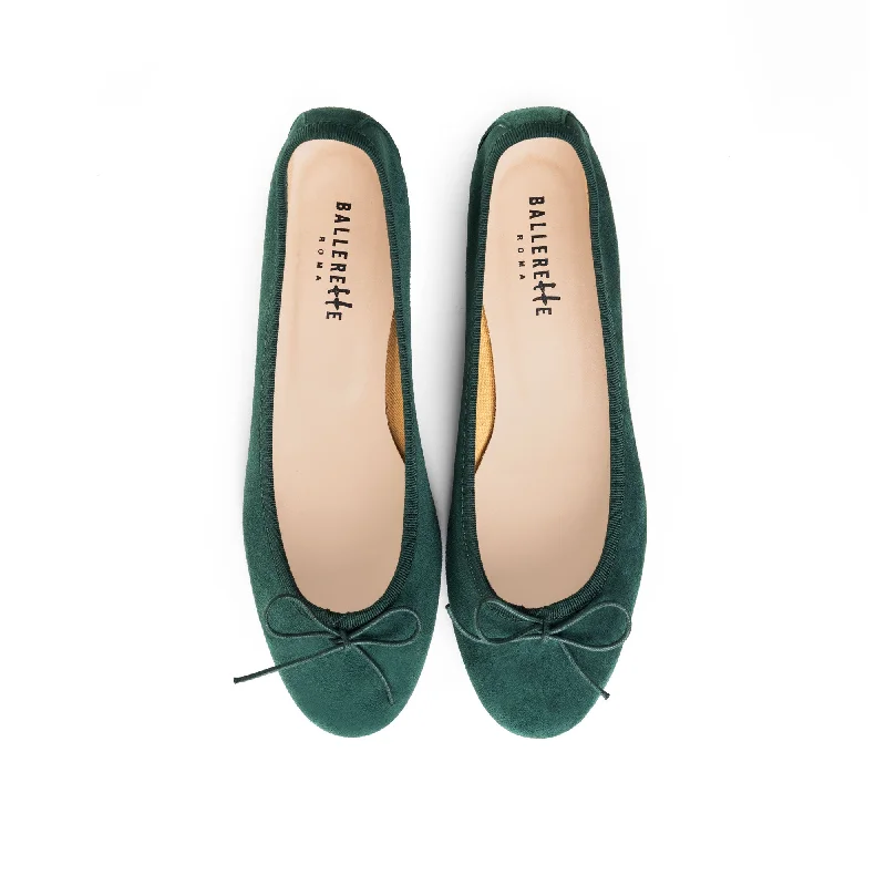 Women's Patent Leather Ballet Flats with Bow Detail in Black for a Classic Look Bottle green suede medium heel ballet flats Women's Patent Leather Ballet Flats with Bow Detail in Black for a Classic Look Bottle green suede medium heel ballet flats
