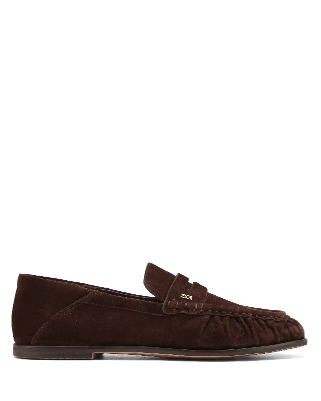 Mica Chocolate Suede