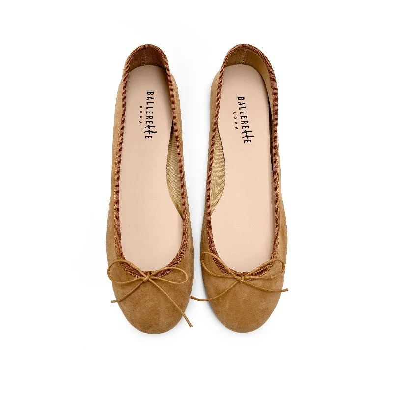 Women's Cashmere - Lined Ballet Flats in Burgundy for Warmth in Cold Weather Tan suede ballet flats Women's Cashmere - Lined Ballet Flats in Burgundy for Warmth in Cold Weather Tan suede ballet flats