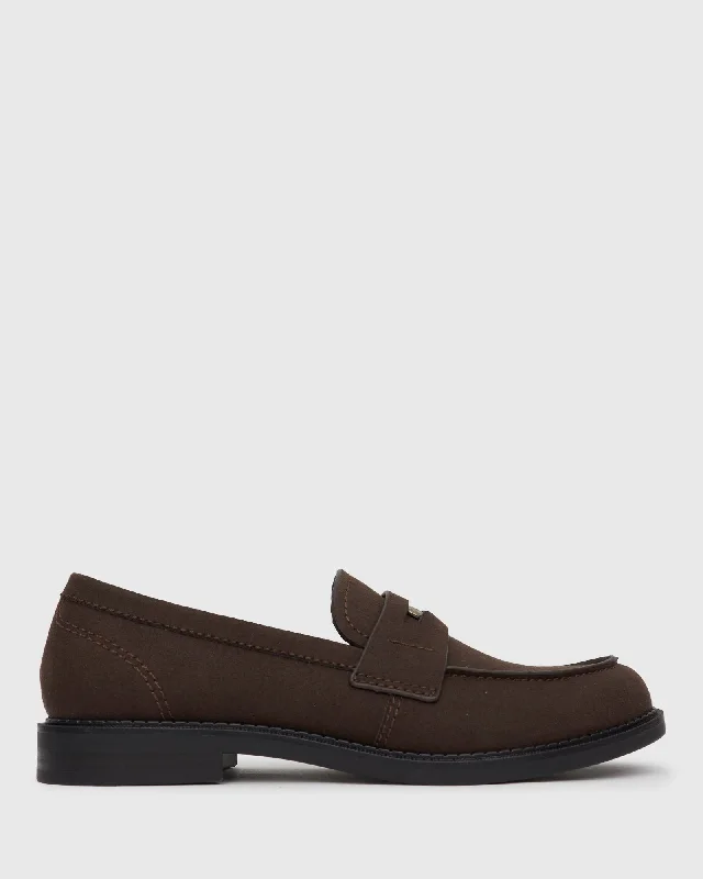 MOTTO Flat Penny Loafers