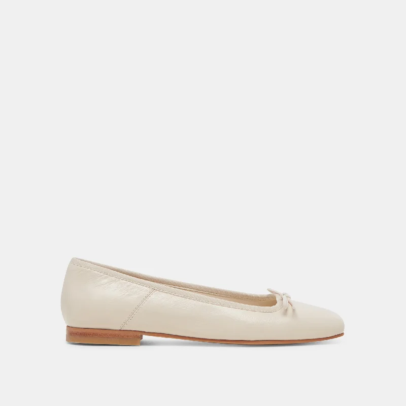 Women's Memory Foam Insole Ballet Flats in Pink for Extra Comfort ANISA BALLET FLATS CREME CRINKLE PATENT Women's Memory Foam Insole Ballet Flats in Pink for Extra Comfort ANISA BALLET FLATS CREME CRINKLE PATENT