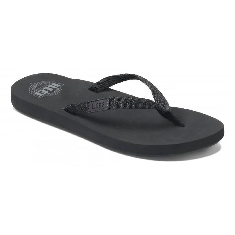 Women's Ginger Flip Flop In Black