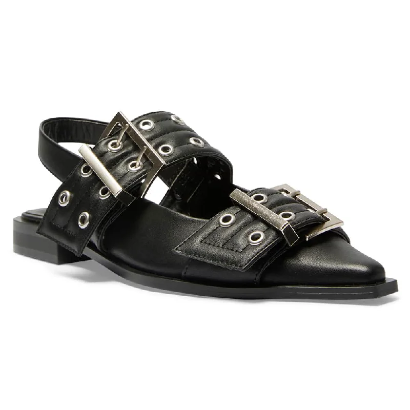 Women's Bow - Embellished Ballet Flats with a Platform Sole in Red for Added Height Suzie Flat in Black Smooth Women's Bow - Embellished Ballet Flats with a Platform Sole in Red for Added Height Suzie Flat in Black Smooth