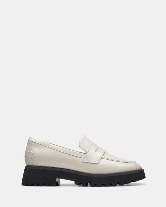 Stayso Edge Ivory Leather