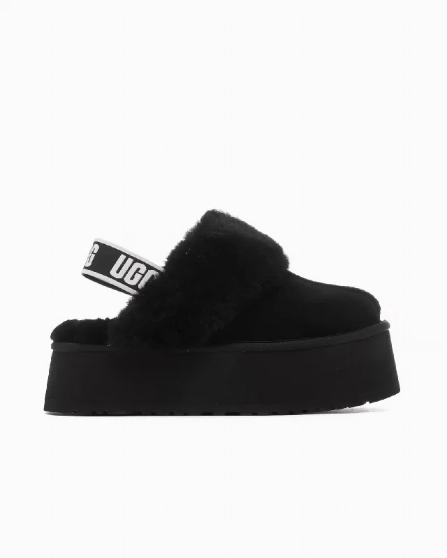 Women's Funkette Slippers In Black
