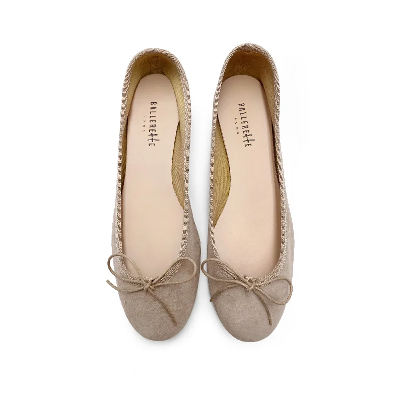 Women's Cashmere - Lined Ballet Flats in Burgundy for Warmth in Cold Weather Dove gray suede ballet flats Women's Cashmere - Lined Ballet Flats in Burgundy for Warmth in Cold Weather Dove gray suede ballet flats