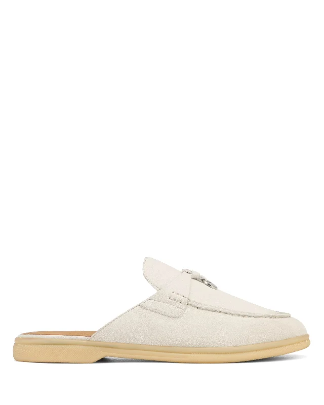 Jessie Off White Suede