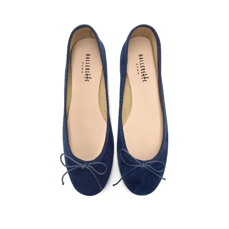 Women's Tassel - Trimmed Ballet Flats in Olive Green for a Trendy Twist Navy blue suede ballet flats Women's Tassel - Trimmed Ballet Flats in Olive Green for a Trendy Twist Navy blue suede ballet flats