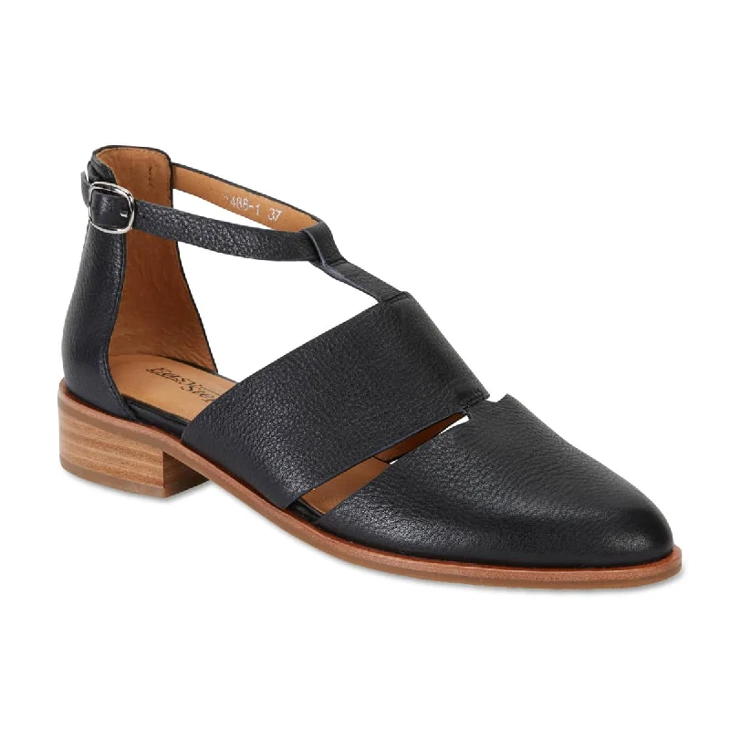 Women's Glitter - Embellished Ballet Flats in Silver for a Sparkly Party Look Jocelyn Flat in Black Leather Women's Glitter - Embellished Ballet Flats in Silver for a Sparkly Party Look Jocelyn Flat in Black Leather