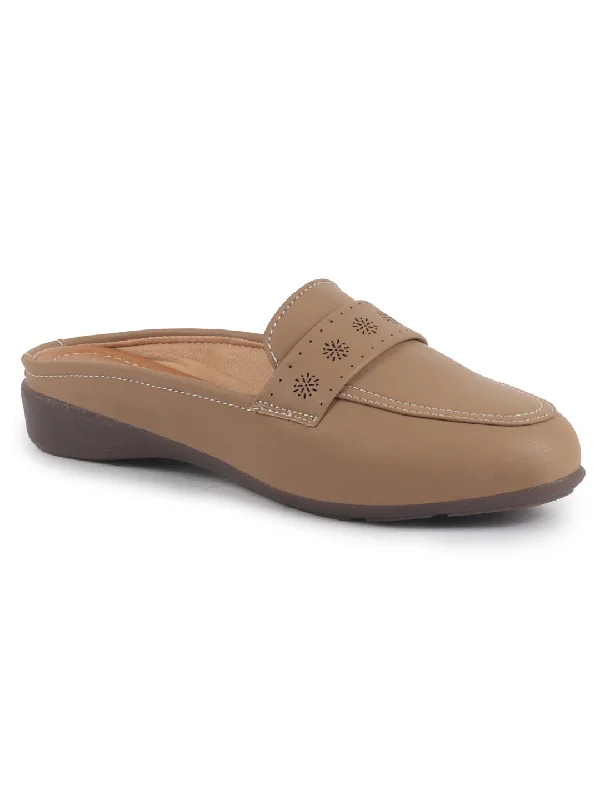 Women Perforated Strap Mule Wedge Formal Moccasin Casual Slip On Backopen Loafers Work Office Wear Shoes Women Perforated Strap Mule Wedge Formal Moccasin Casual Slip On Backopen Loafers Work Office Wear Shoes