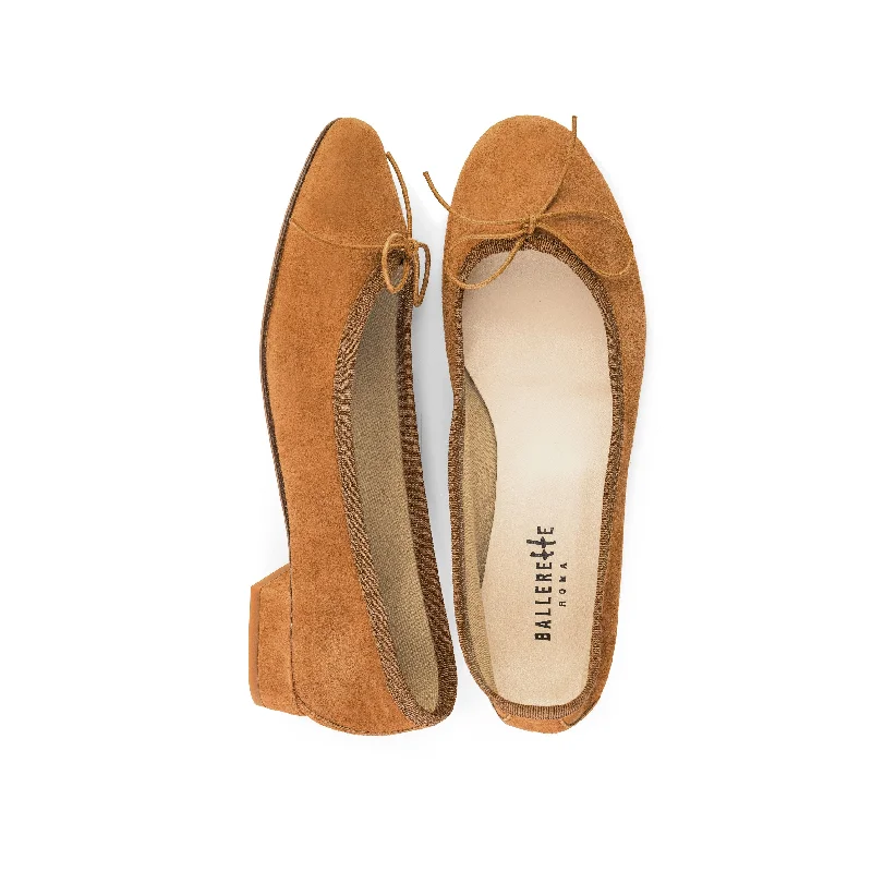 Women's Memory Foam Insole Ballet Flats in Pink for Extra Comfort Tan suede medium heel ballet flats Women's Memory Foam Insole Ballet Flats in Pink for Extra Comfort Tan suede medium heel ballet flats