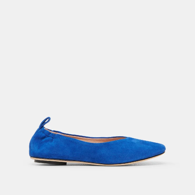 Women's Glitter - Embellished Ballet Flats in Silver for a Sparkly Party Look VINNIE BALLET FLATS NAVY SUEDE Women's Glitter - Embellished Ballet Flats in Silver for a Sparkly Party Look VINNIE BALLET FLATS NAVY SUEDE
