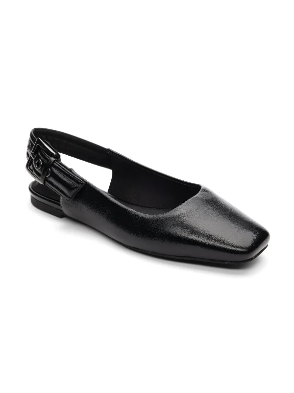 Women's Geometric - Patterned Ballet Flats in Multicolor for a Fashion - Forward Look Kitchy Slingback Flat Black Women's Geometric - Patterned Ballet Flats in Multicolor for a Fashion - Forward Look Kitchy Slingback Flat Black