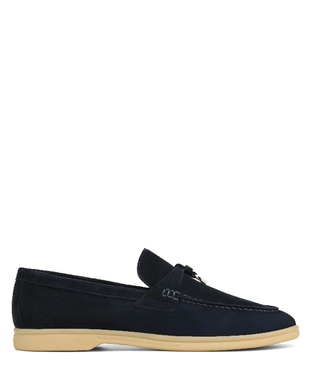 Jamie Navy Suede