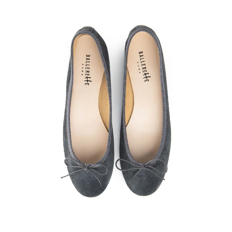 Women's Cashmere - Lined Ballet Flats in Burgundy for Warmth in Cold Weather Dark gray suede ballet flats Women's Cashmere - Lined Ballet Flats in Burgundy for Warmth in Cold Weather Dark gray suede ballet flats