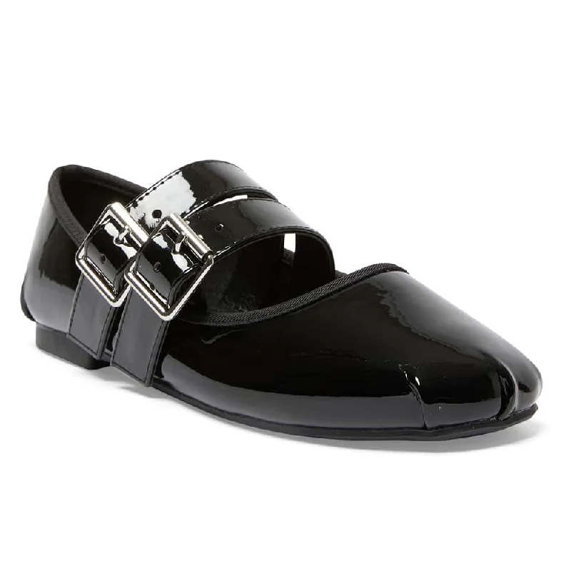 Women's Cashmere - Lined Ballet Flats in Burgundy for Warmth in Cold Weather Renata Flat in Black Patent Women's Cashmere - Lined Ballet Flats in Burgundy for Warmth in Cold Weather Renata Flat in Black Patent