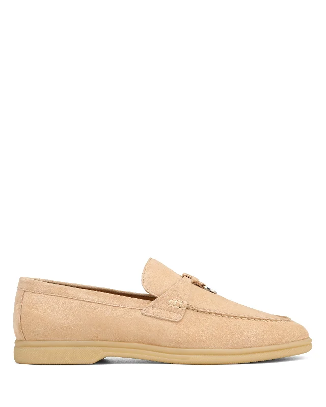 Jamie Beige Suede