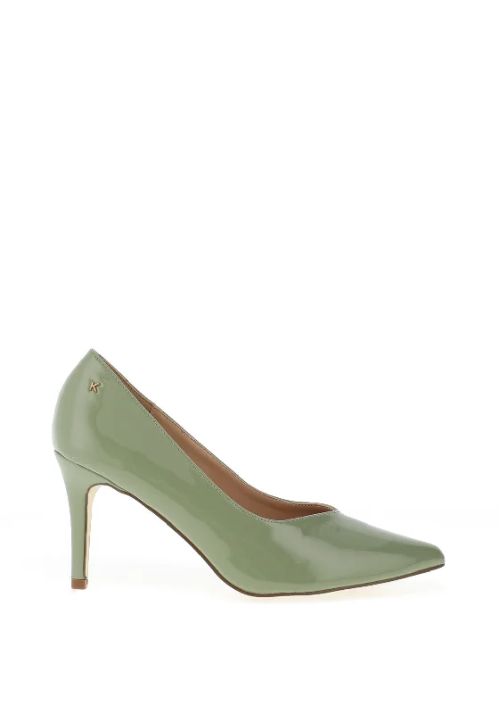 Women's satin - lined stiletto heel pumps for extra comfort Kate Appleby Morpeth Pointed Toe Court Shoes, Lichen Women's satin - lined stiletto heel pumps for extra comfort Kate Appleby Morpeth Pointed Toe Court Shoes, Lichen