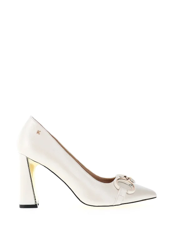 Women's water - resistant stiletto heel pumps for unexpected situations Kate Appleby Skipton Pointed Toe Heeled Shoe, Pearl Women's water - resistant stiletto heel pumps for unexpected situations Kate Appleby Skipton Pointed Toe Heeled Shoe, Pearl