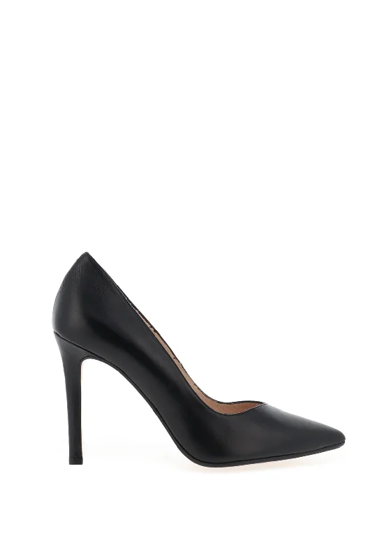 Women's padded - insole stiletto heel pumps for added comfort Lodi Victory Leather High Court Shoes, Black Women's padded - insole stiletto heel pumps for added comfort Lodi Victory Leather High Court Shoes, Black