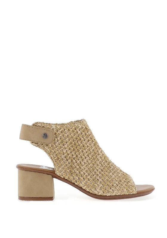 Women's Thong Sandals with a Beaded Design in Multicolor for a Beachy Aesthetic Rieker Woven Block Heel Mule Sandals, Sand Women's Thong Sandals with a Beaded Design in Multicolor for a Beachy Aesthetic Rieker Woven Block Heel Mule Sandals, Sand