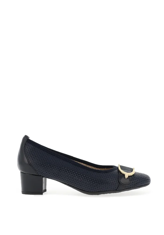 Women's satin - lined stiletto heel pumps for extra comfort Softmode Madison Leather Block Heel Shoes, Navy Women's satin - lined stiletto heel pumps for extra comfort Softmode Madison Leather Block Heel Shoes, Navy