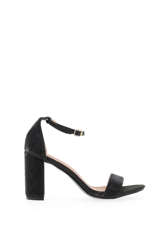 Women's Ankle - Strap Sandals with a Block Heel in Red for a Sophisticated Style Sorento Charlton Rhinestone Block Heel Sandals, Black Women's Ankle - Strap Sandals with a Block Heel in Red for a Sophisticated Style Sorento Charlton Rhinestone Block Heel Sandals, Black
