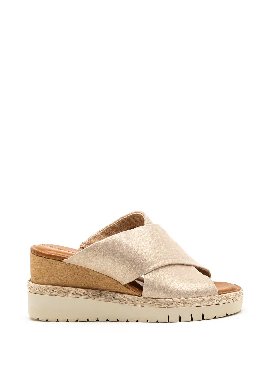 Women's Leather - Strapped Sandals with a Braided Detail in Brown for a Rustic Appeal Tamaris Glitter Cross Strap Wedged Sandal, Gold Women's Leather - Strapped Sandals with a Braided Detail in Brown for a Rustic Appeal Tamaris Glitter Cross Strap Wedged Sandal, Gold