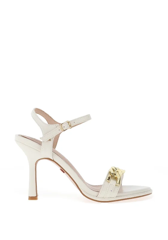 Women's padded - insole stiletto heel pumps for added comfort Una Healy Hold On Forever Chain Heeled Sandals, Piano Key
