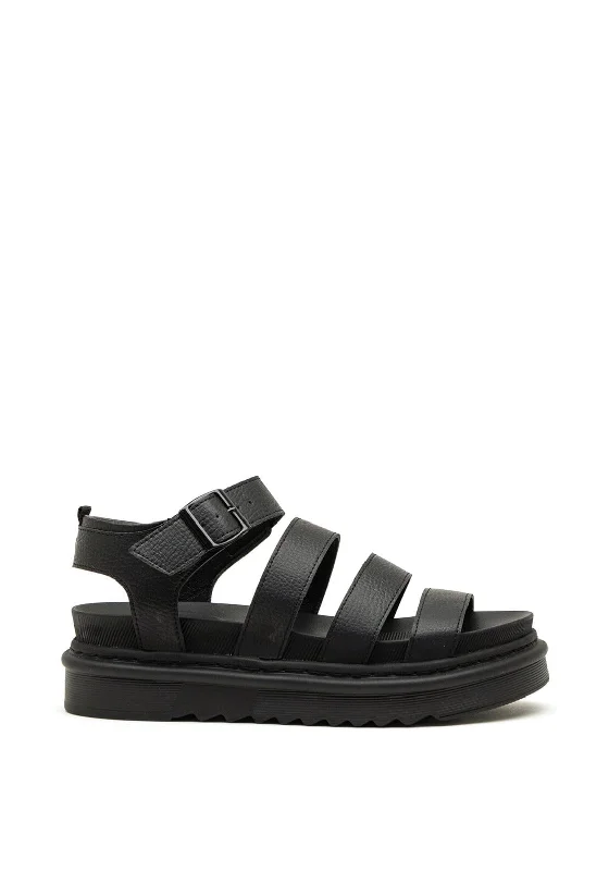 Women's Sandals with a Floral - Printed Upper in Pink for a Feminine Spring Look Una Healy Take Five Chunky Sandals, Black Women's Sandals with a Floral - Printed Upper in Pink for a Feminine Spring Look Una Healy Take Five Chunky Sandals, Black