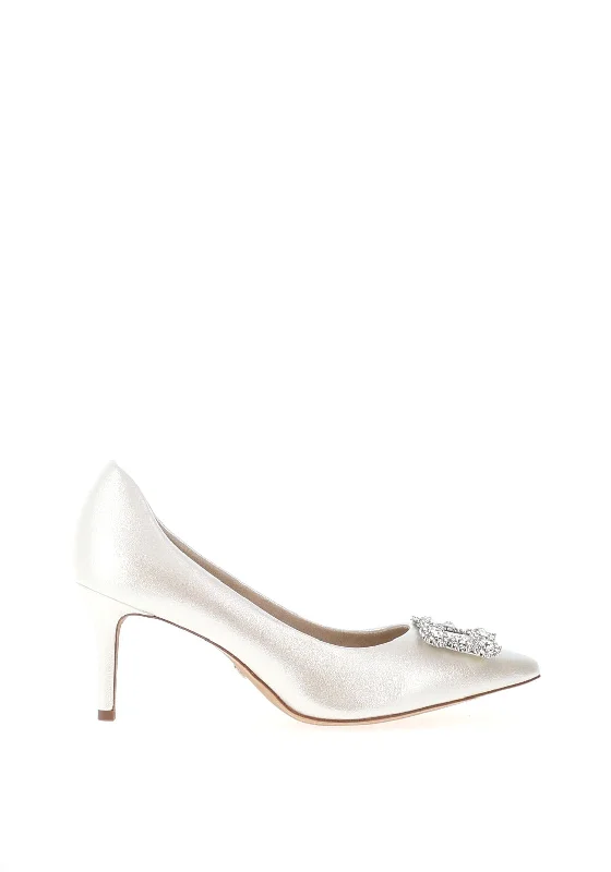 Women's red - carpet stiletto heel pumps for a glamorous event Tamaris Diamante Brooch Pointed Toe Court Shoes, Silver Women's red - carpet stiletto heel pumps for a glamorous event Tamaris Diamante Brooch Pointed Toe Court Shoes, Silver