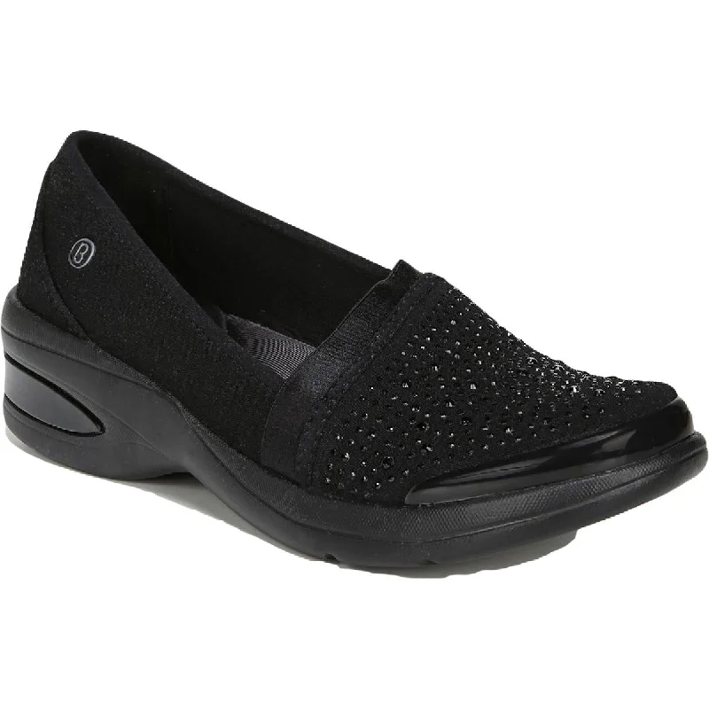 Women's Bow - Adorned Oxfords in Red for a Feminine Appeal Bzees Womens Red-Hot Cushioned Footbed Slip On Loafers Women's Bow - Adorned Oxfords in Red for a Feminine Appeal Bzees Womens Red-Hot Cushioned Footbed Slip On Loafers