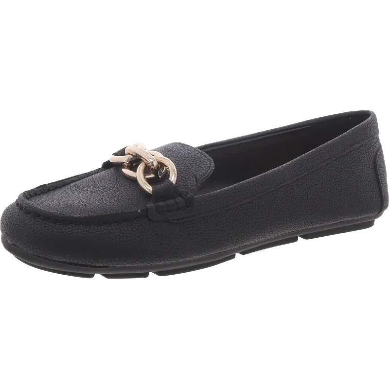 Women's Patent Leather Oxfords with a Glossy Finish in Gold for a Glamorous Night Out Calvin Klein Womens Slip On Flats Loafers Women's Patent Leather Oxfords with a Glossy Finish in Gold for a Glamorous Night Out Calvin Klein Womens Slip On Flats Loafers