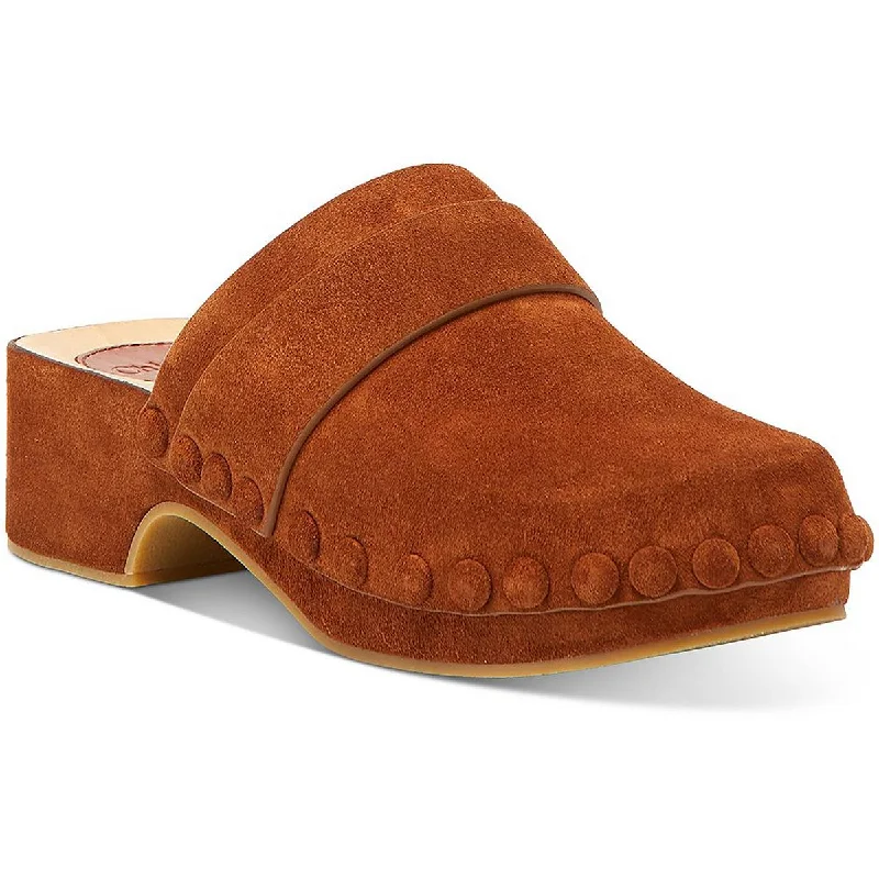 Women's Faux Fur - Lined Oxfords in Tan for a Cozy Winter Option Chloe Womens Joy Suede Open Back Clogs Women's Faux Fur - Lined Oxfords in Tan for a Cozy Winter Option Chloe Womens Joy Suede Open Back Clogs