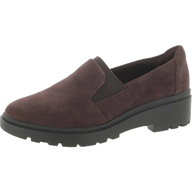 Women's Premium Full - Grain Leather Oxfords in Dark Brown for a Classic Office Look Clarks Womens Calla Rae Suede Slip On Loafers Women's Premium Full - Grain Leather Oxfords in Dark Brown for a Classic Office Look Clarks Womens Calla Rae Suede Slip On Loafers