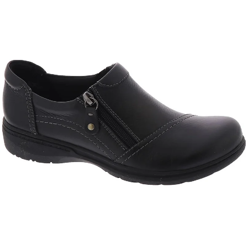 Women's Premium Full - Grain Leather Oxfords in Dark Brown for a Classic Office Look Clarks Womens Carleigh Ray Loafers Women's Premium Full - Grain Leather Oxfords in Dark Brown for a Classic Office Look Clarks Womens Carleigh Ray Loafers